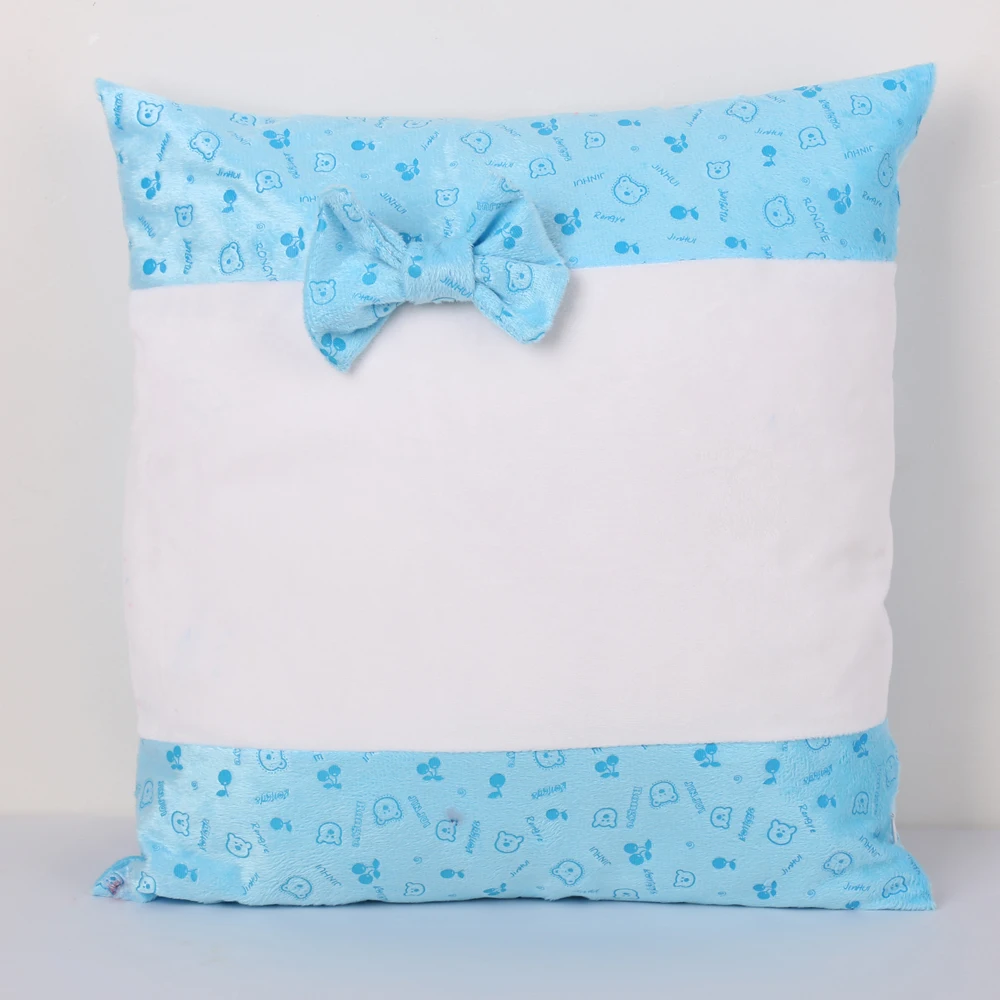 20pcs/pack Sublimation Blank Pillow Case with Two Sides Bear Pattern and Bowknot Cartoon Fashion Cushion Cover DIY Pillowcase
20pcs/pack Sublimation Blank Pillow Case with Two Sides Bear Pattern and Bowknot Cartoon Fashion Cushion Cover DIY Pillowcase