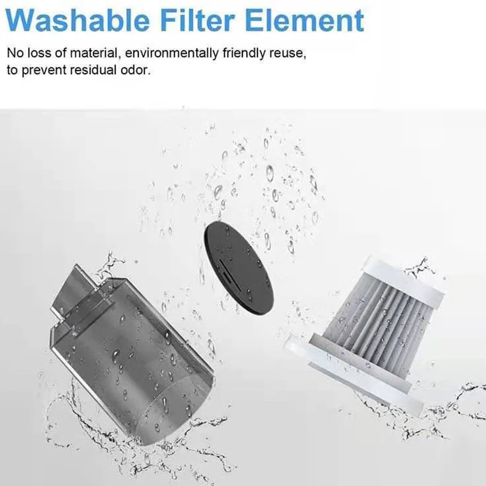 Washable Reusable Filter Hypa Filter Element Dust Filters For Mini Wireless Car Vacuum Cleaner Efficient Filtration Cleaning
Washable Reusable Filter Hypa Filter Element Dust Filters For Mini Wireless Car Vacuum Cleaner Efficient Filtration Cleaning