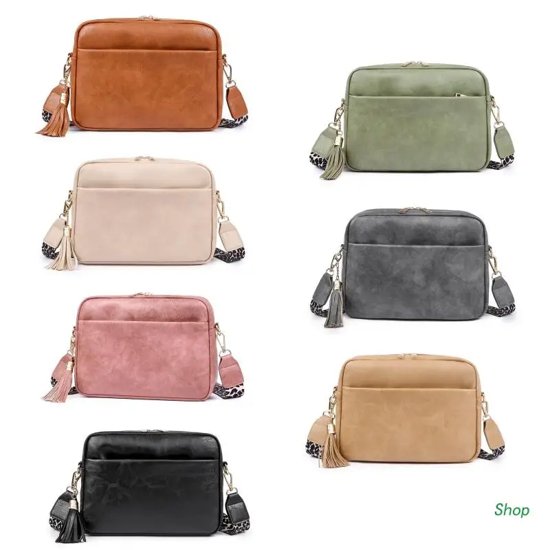 L5YC All-matching Tassel Crossbody Purse Leopard Guitar Strap Shoulder Bags for Women
L5YC All-matching Tassel Crossbody Purse Leopard Guitar Strap Shoulder Bags for Women