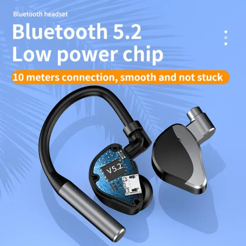 Waterproof Sport Headphone Single Business Handsfree Bluetooth 5.2 Earphones Touch Control Sports Earbuds For All Smartphone
Waterproof Sport Headphone Single Business Handsfree Bluetooth 5.2 Earphones Touch Control Sports Earbuds For All Smartphone