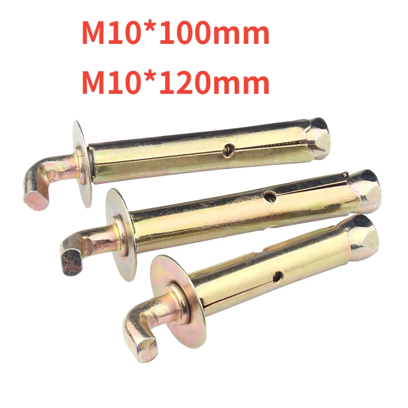 1Pcs M10 Heavy Duty Wall Bolts Expansion Screw Anchor Hook Water Heater Concrete Jointer Anchor Point Tile Carpenter Tools
1Pcs M10 Heavy Duty Wall Bolts Expansion Screw Anchor Hook Water Heater Concrete Jointer Anchor Point Tile Carpenter Tools
