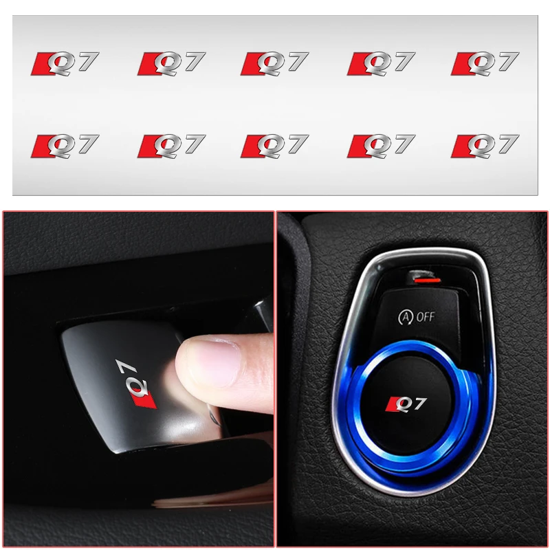 Car Window Switch Knob One-Button Start Key Stickers For Audi TT A1 A3 A4 A5 A6 A7 A8 Q3 Q5 Q7 S3 S4 S5 S8 Sline Sports Avant
Car Window Switch Knob One-Button Start Key Stickers For Audi TT A1 A3 A4 A5 A6 A7 A8 Q3 Q5 Q7 S3 S4 S5 S8 Sline Sports Avant