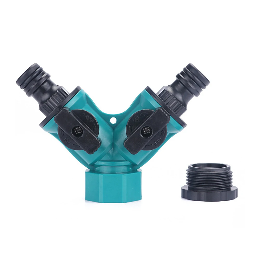 2-way Garden Tap Hose Connector Water Splitters Adaptor Y Type Water Diverter Valve Quick Connector
2-way Garden Tap Hose Connector Water Splitters Adaptor Y Type Water Diverter Valve Quick Connector