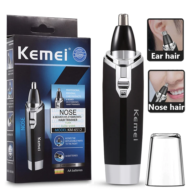Kemei New Electric Nose Hair Trimmer Safe Face Care Razor For Men Washed Nose Ear Trimmer Hair Removal Machine
Kemei New Electric Nose Hair Trimmer Safe Face Care Razor For Men Washed Nose Ear Trimmer Hair Removal Machine
