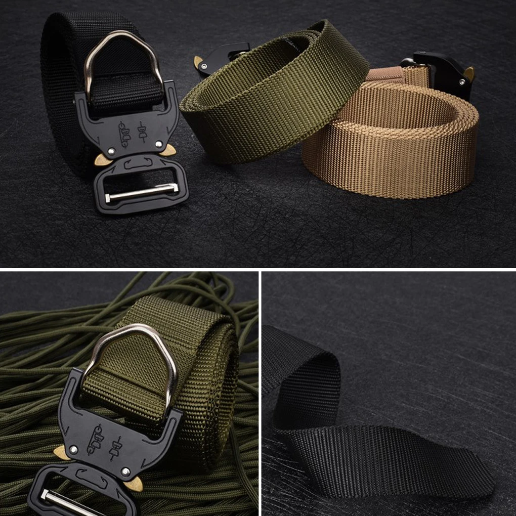 Outdoor Sports Belts Quick Release Insert Locking Climbing Buckle Waistband Portable Nylon Alloy Camping Waist Strap
Outdoor Sports Belts Quick Release Insert Locking Climbing Buckle Waistband Portable Nylon Alloy Camping Waist Strap