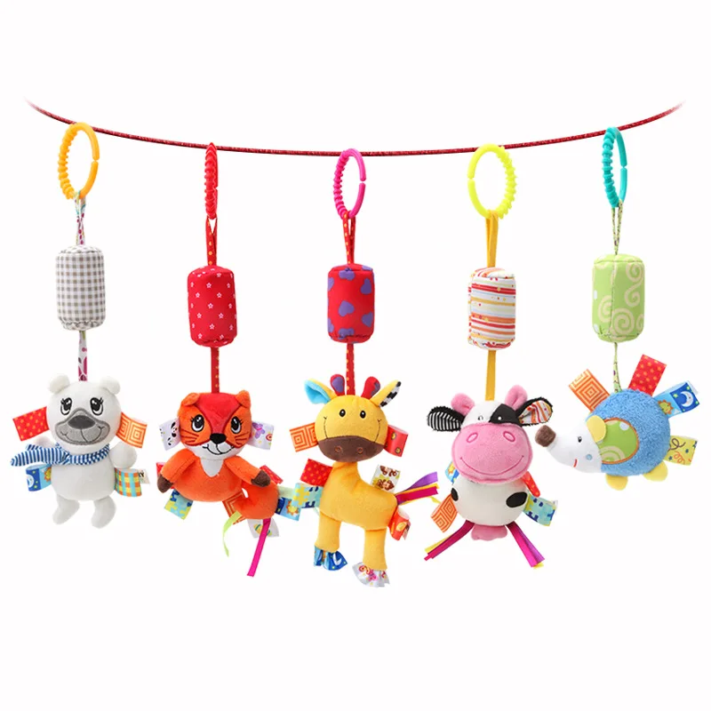 Cute Baby Rattles Mobiles Cartoon Animal Pendant with Wind Chime Newborn Infant Toddler Squeeze Sound Toys Gifts
Cute Baby Rattles Mobiles Cartoon Animal Pendant with Wind Chime Newborn Infant Toddler Squeeze Sound Toys Gifts