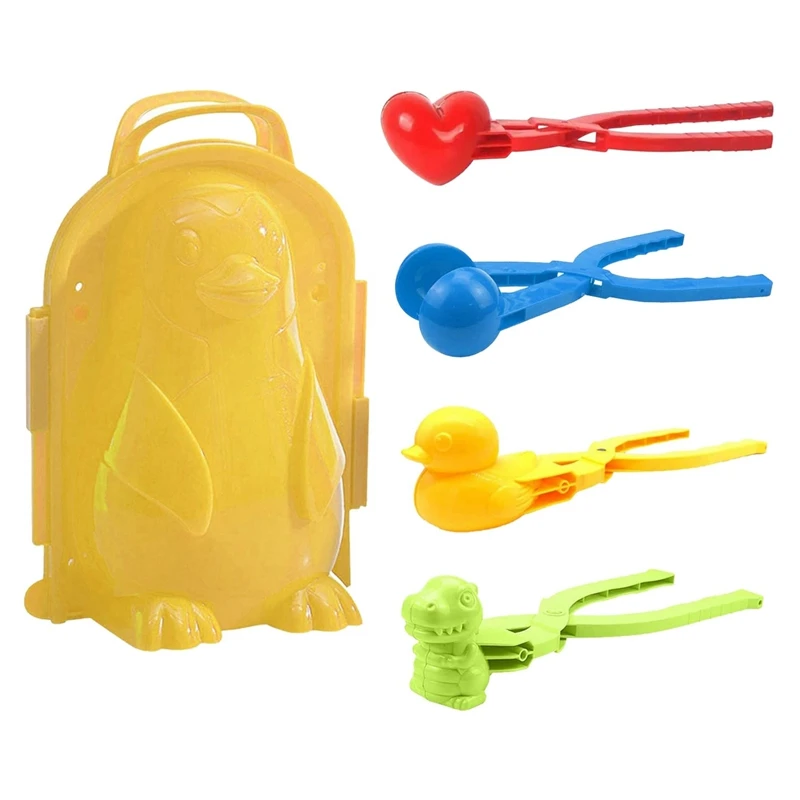 -Snow Toys Kit 5 PCS Snowball Maker Tool Snow Toys Kids Winter Outdoor Toys Snow Ball Clip Snow Games For Kids And Adults
-Snow Toys Kit 5 PCS Snowball Maker Tool Snow Toys Kids Winter Outdoor Toys Snow Ball Clip Snow Games For Kids And Adults