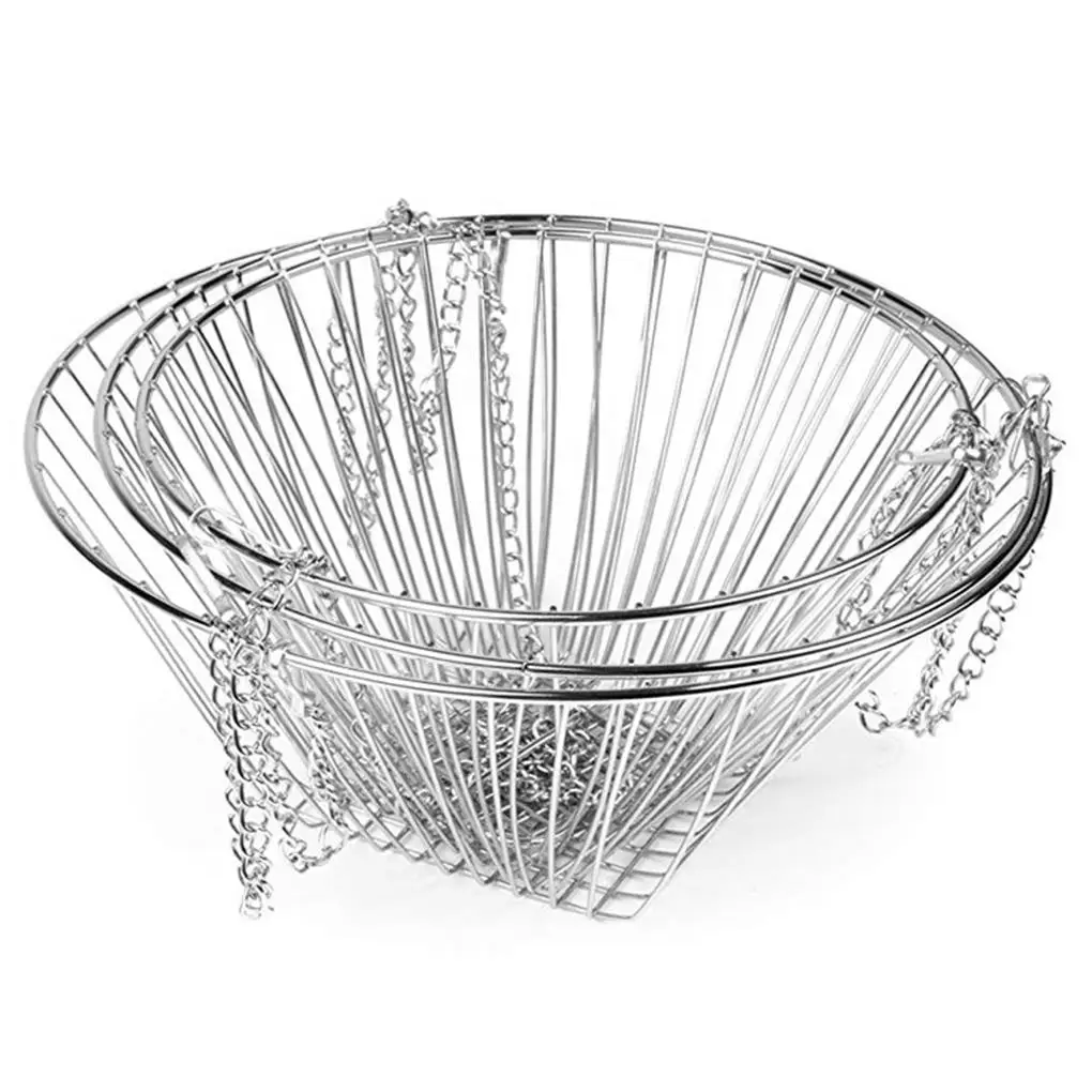 3 Tier Wire Hanging Fruit Basket Home Kitchen Metal Vegetable Storage Organizer Basket 3-Layer Fruit Holder Baskets
3 Tier Wire Hanging Fruit Basket Home Kitchen Metal Vegetable Storage Organizer Basket 3-Layer Fruit Holder Baskets