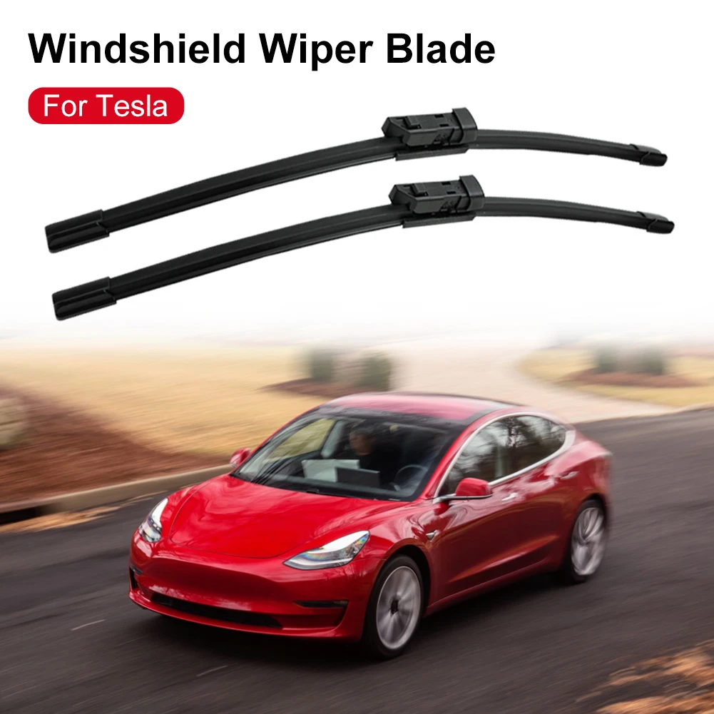 2pcs Wiper Blade Natural Rubber Windshield Wiper 18"+26" Front Windscreen Wiper Frameless for Tesla Model 3 Model S Model X
2pcs Wiper Blade Natural Rubber Windshield Wiper 18"+26" Front Windscreen Wiper Frameless for Tesla Model 3 Model S Model X
