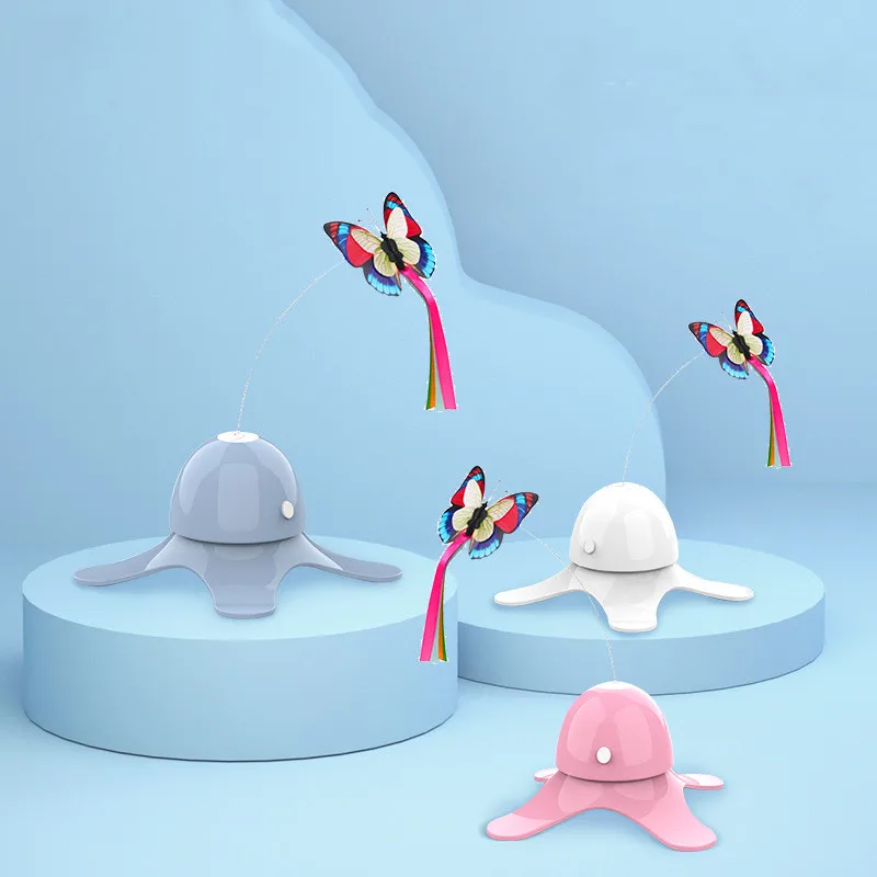 Pet Supplies Electric Cat Toy Amusing Cat Stick Interactive Feather Self-entertainment Simulation Butterfly Flying Toy
Pet Supplies Electric Cat Toy Amusing Cat Stick Interactive Feather Self-entertainment Simulation Butterfly Flying Toy
