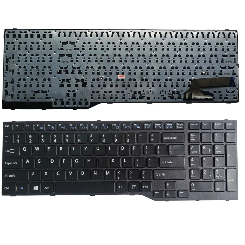 Новая английская клавиатура для ноутбука Fujitsu Lifebook E753 E754 E557 E756, Черная
Новая английская клавиатура для ноутбука Fujitsu Lifebook E753 E754 E557 E756, Черная