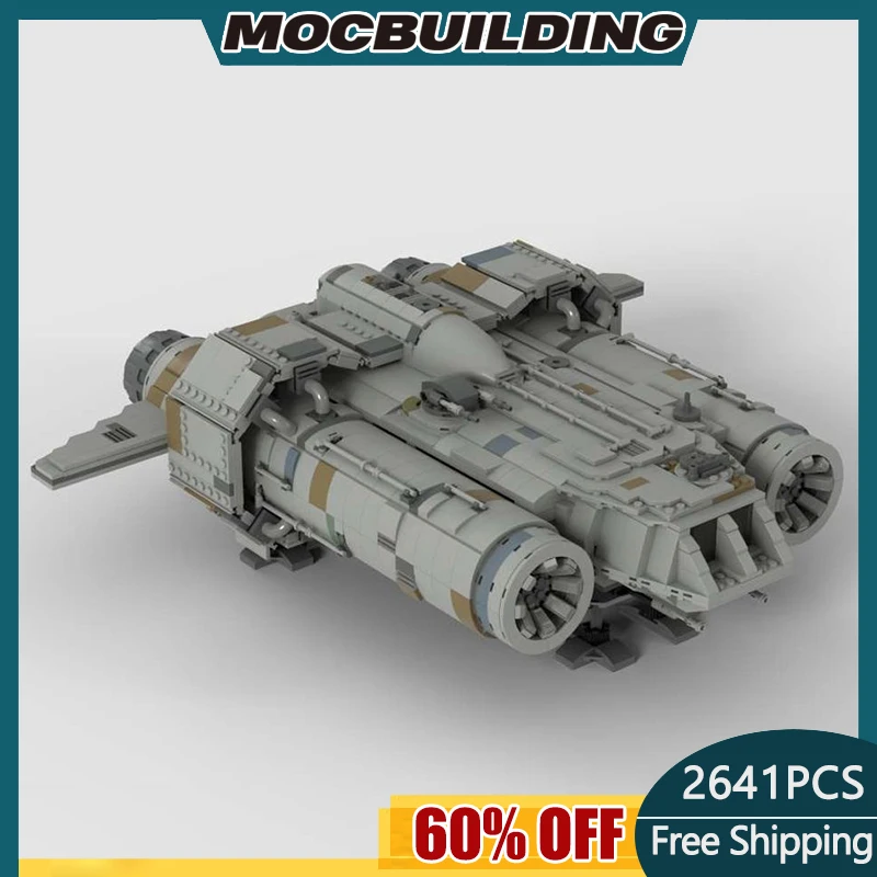 MOC Star Movie Space Wars Building Blocks WTK-85A Bestoon Legacy Spacecraft DIY Assembled Children Toys
MOC Star Movie Space Wars Building Blocks WTK-85A Bestoon Legacy Spacecraft DIY Assembled Children Toys