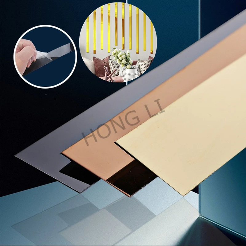 5M Self adhesive Wall stickers Mirror Stainless Steel decoration lines home living room Gold Background Wall Ceiling Edge Strip
5M Self adhesive Wall stickers Mirror Stainless Steel decoration lines home living room Gold Background Wall Ceiling Edge Strip