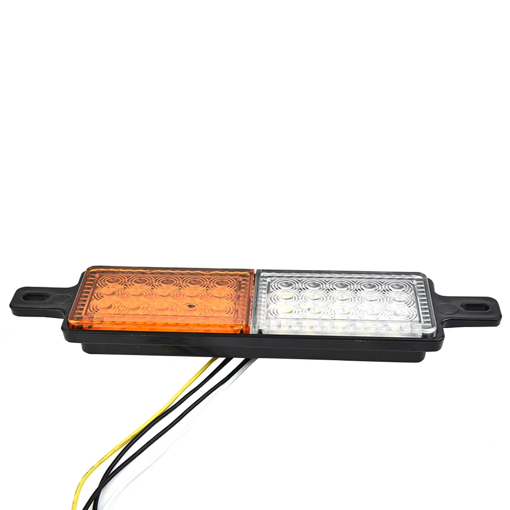 2x Universal Truck Trailer Bull Bar Front Bumper LED Indicator Lights Side Marker Lamp 12V-24V 30LED White Amber Parking Lights
2x Universal Truck Trailer Bull Bar Front Bumper LED Indicator Lights Side Marker Lamp 12V-24V 30LED White Amber Parking Lights
