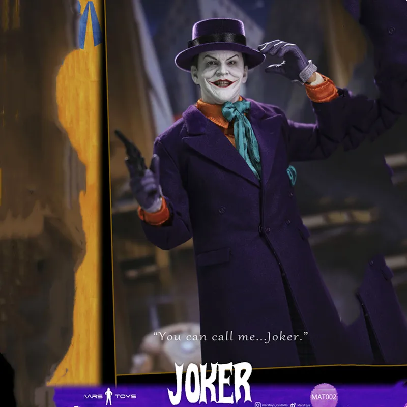 In Stock Mars Toys 1/6 MAT002 Scale JOKER 1989 12 inches Full Set Action Figure Accessory Model for Fans Holiday Gifts
In Stock Mars Toys 1/6 MAT002 Scale JOKER 1989 12 inches Full Set Action Figure Accessory Model for Fans Holiday Gifts