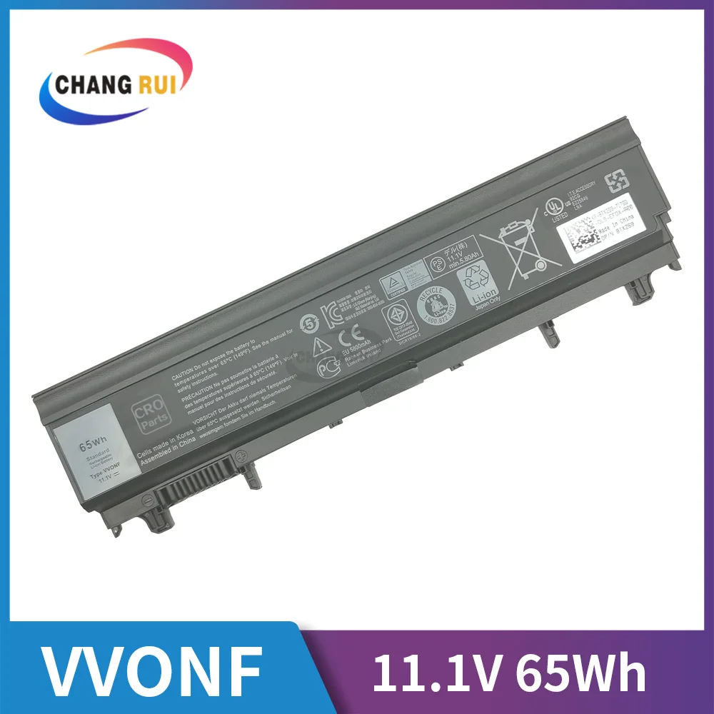 CRO VVONF 65Wh 11.1V portable battery For Latitude E5540 E5440 E5440-4668 N5YH9 0M7T5F 0K8HC 1N9C0 7W6K0 VV0NF F49WX NVWGM
CRO VVONF 65Wh 11.1V portable battery For Latitude E5540 E5440 E5440-4668 N5YH9 0M7T5F 0K8HC 1N9C0 7W6K0 VV0NF F49WX NVWGM