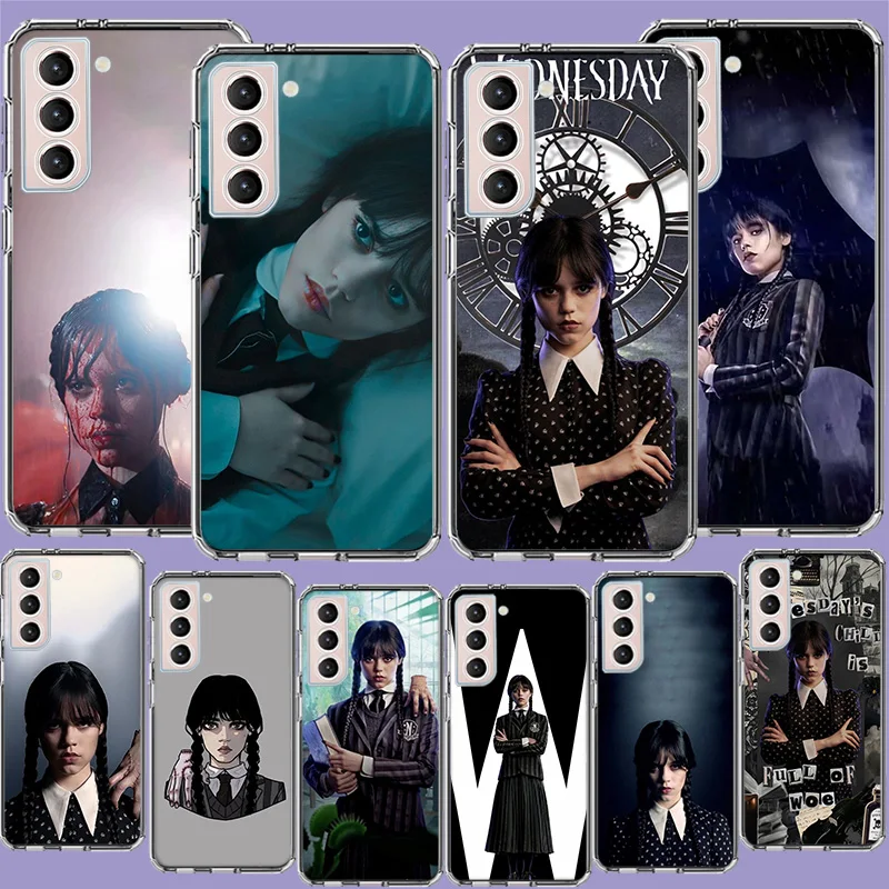 

Wednesday Addams Phone Case For Galaxy A14 Samsung A02S A12 A22 A32 A42 A52 A72 A13 A33 A53 A73 5G A03 A03S A23 A30S A50S A70S A