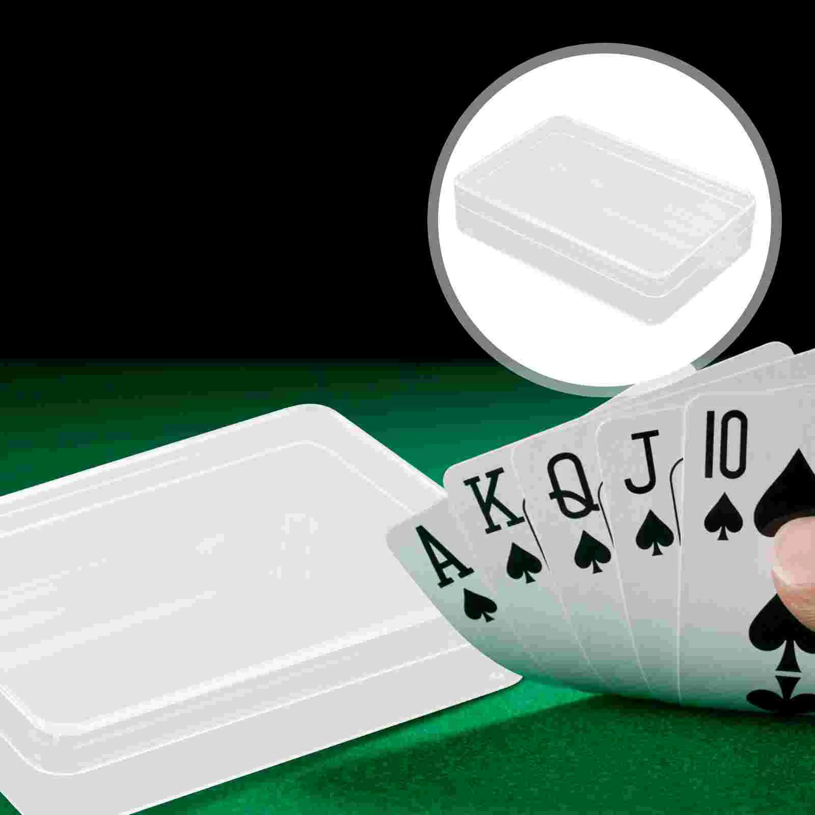 12Pcs Durable Poker Packaging Cases Transparent Poker Cards Boxes Storage Cases
12Pcs Durable Poker Packaging Cases Transparent Poker Cards Boxes Storage Cases