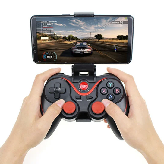 Wholesale Terios T3 X3 Joystick Wireless Gamepad Gaming Controller Bluetooth BT3.0 Joystick For Mobile Phones Tablet With Phone
Wholesale Terios T3 X3 Joystick Wireless Gamepad Gaming Controller Bluetooth BT3.0 Joystick For Mobile Phones Tablet With Phone