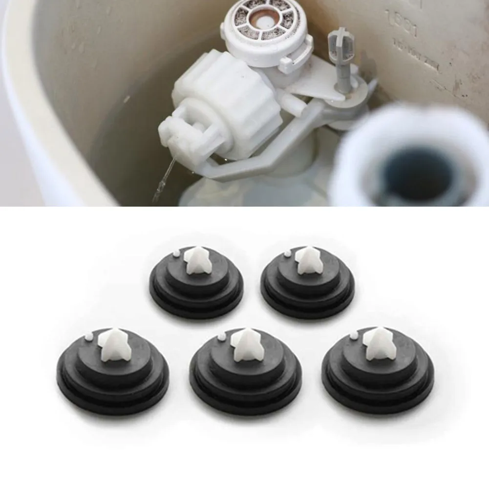 

5pcs Replacement Rubber Diaphragm Toilet Fill Valve Gasket Float Valve Membrane For Siamp Bottom Side Inlet Filling Valves