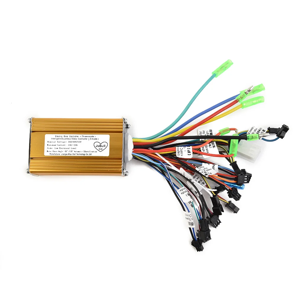 36V/48V/52V 350W 6 MOS Tubes Brushless Controller For Electric Scooter Electric Bike For 50W-400W E-Scooter Parts
36V/48V/52V 350W 6 MOS Tubes Brushless Controller For Electric Scooter Electric Bike For 50W-400W E-Scooter Parts