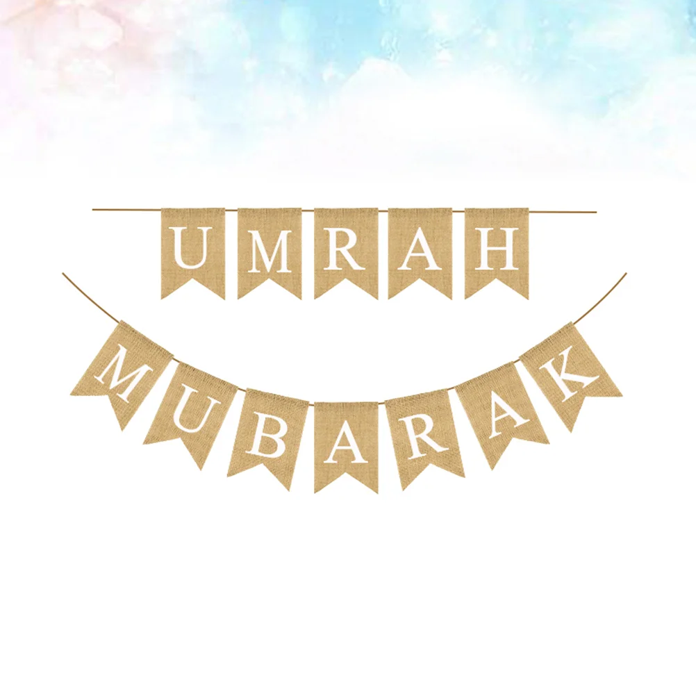 Banner Ramadan Party Decorations Festival Birthday Flag Jute Supplies Favors Pennant Linen Garland Moon Bunting Burlap Hanging
Banner Ramadan Party Decorations Festival Birthday Flag Jute Supplies Favors Pennant Linen Garland Moon Bunting Burlap Hanging