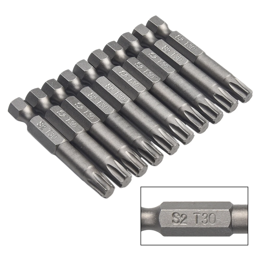 Bits Screwdriver Bit 1/4 Hex Shank 10pcs 50mm For Air Drills For Electric Tools Insert Bits Tool Long Screwdriver
Bits Screwdriver Bit 1/4 Hex Shank 10pcs 50mm For Air Drills For Electric Tools Insert Bits Tool Long Screwdriver