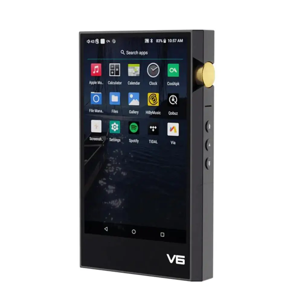 TempoTec V6 DAP Android HIFI Music Player MP3 Portable Dual AK4493SEQ DAC DSD512 WIFI Two-Way Bluetooth MQA TIDAL Spotify
TempoTec V6 DAP Android HIFI Music Player MP3 Portable Dual AK4493SEQ DAC DSD512 WIFI Two-Way Bluetooth MQA TIDAL Spotify