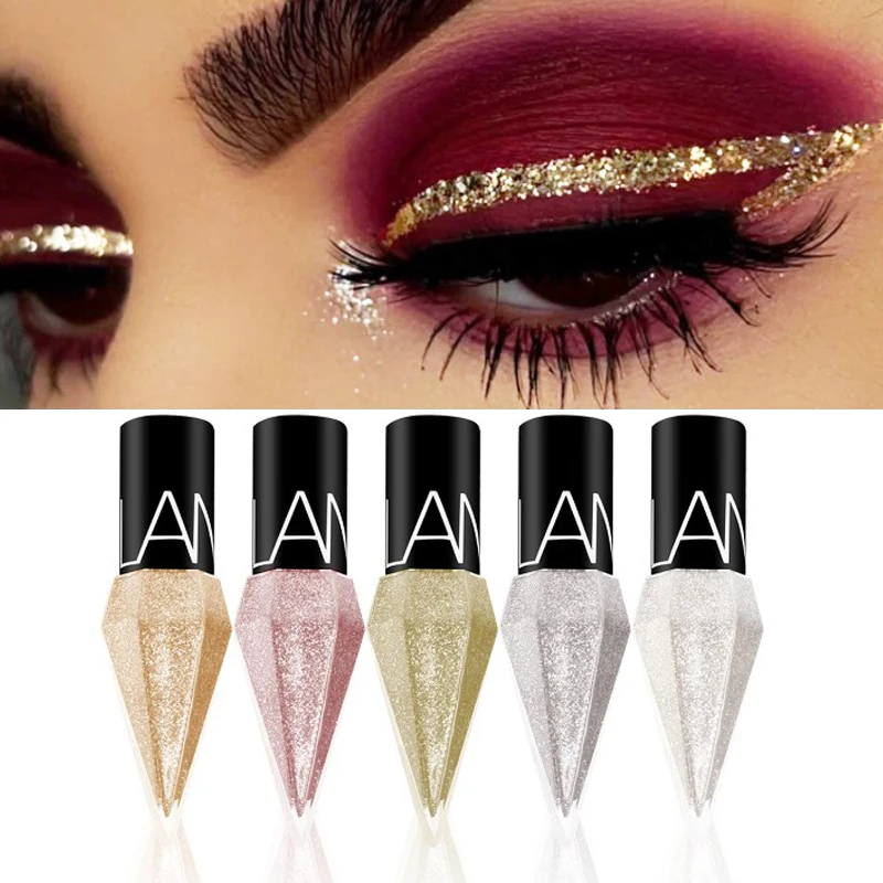 Diamond Shiny Eye Liners Eyeshadow Waterproof Silver Rose Gold Color Glitter Sequins Eyeliner Eye Shadow Makeup Beauty Cosmetics
Diamond Shiny Eye Liners Eyeshadow Waterproof Silver Rose Gold Color Glitter Sequins Eyeliner Eye Shadow Makeup Beauty Cosmetics