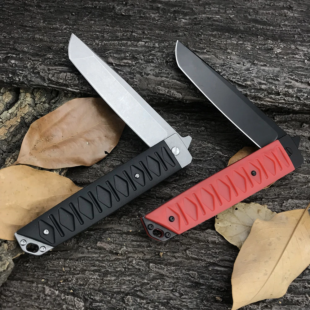 Newest Folding Blade Hunting Knife Sharp Fruit Cutting Tool Tanto Blade Stainless Steel Tactical Self Defense Knife Pocket Tool
Newest Folding Blade Hunting Knife Sharp Fruit Cutting Tool Tanto Blade Stainless Steel Tactical Self Defense Knife Pocket Tool