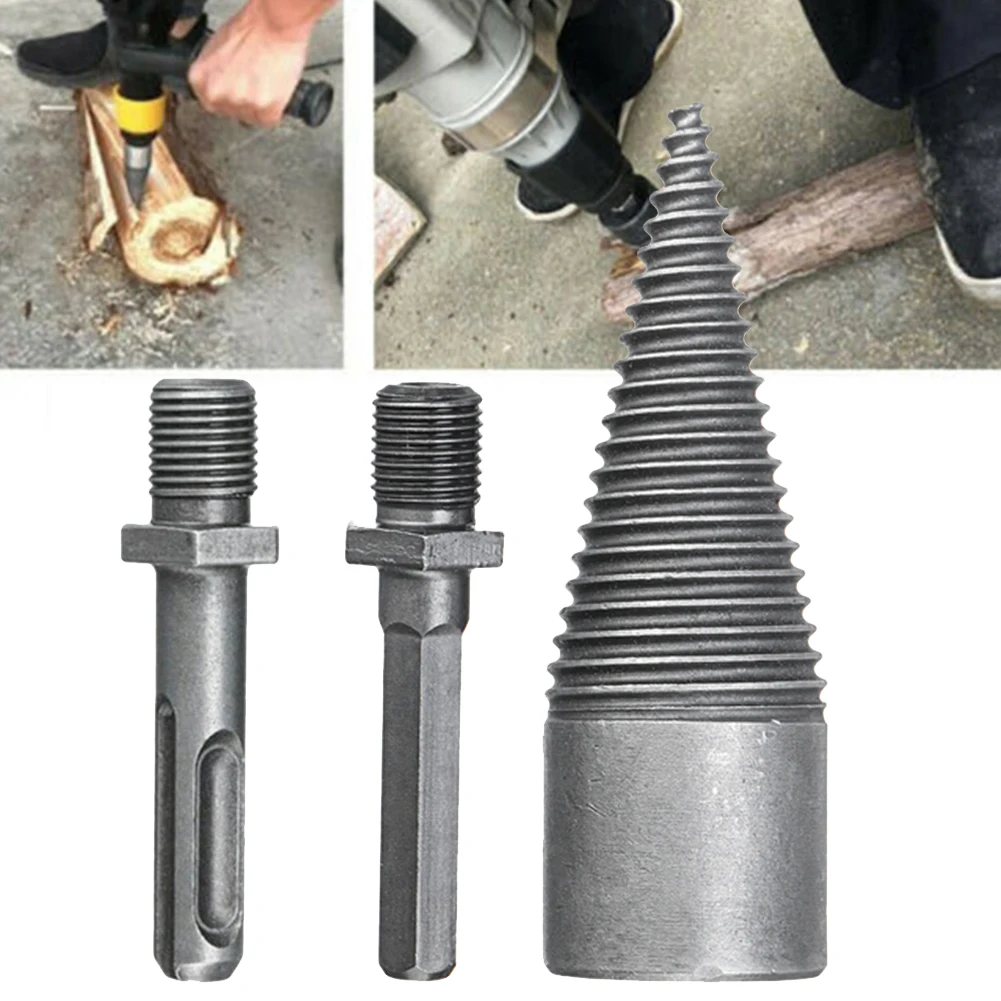 32mm Firewood Chop Wood Drill Bit Firewood Split Splitter Cone Wood Splitting Breaking Woodworking Tool
32mm Firewood Chop Wood Drill Bit Firewood Split Splitter Cone Wood Splitting Breaking Woodworking Tool