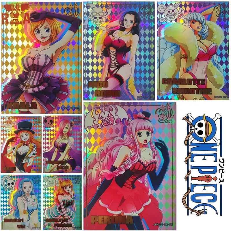 Аниме ONE PIECE Серии DR, Charlotte, пудинг, Charlotte смузи, Nefeltari Vivi Vinsmoke Reiju, коллекция открыток, развлекательные игрушки
Аниме ONE PIECE Серии DR, Charlotte, пудинг, Charlotte смузи, Nefeltari Vivi Vinsmoke Reiju, коллекция открыток, развлекательные игрушки