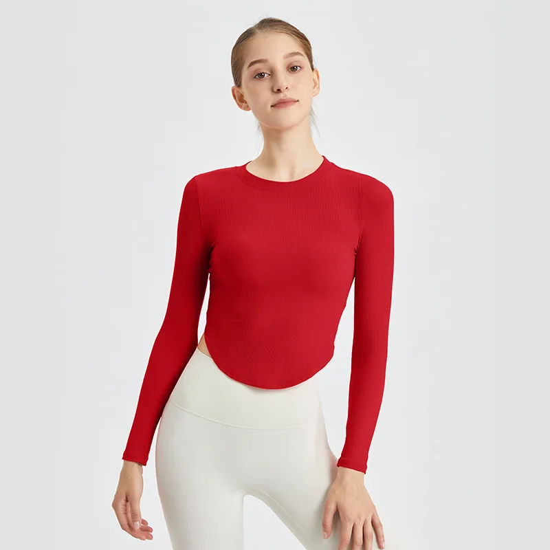 lulu Women's long sleeve top gym shirts Sports top Sportswear Yoga clothes quick dry fitness clothes jazz dance clothes
lulu Women's long sleeve top gym shirts Sports top Sportswear Yoga clothes quick dry fitness clothes jazz dance clothes