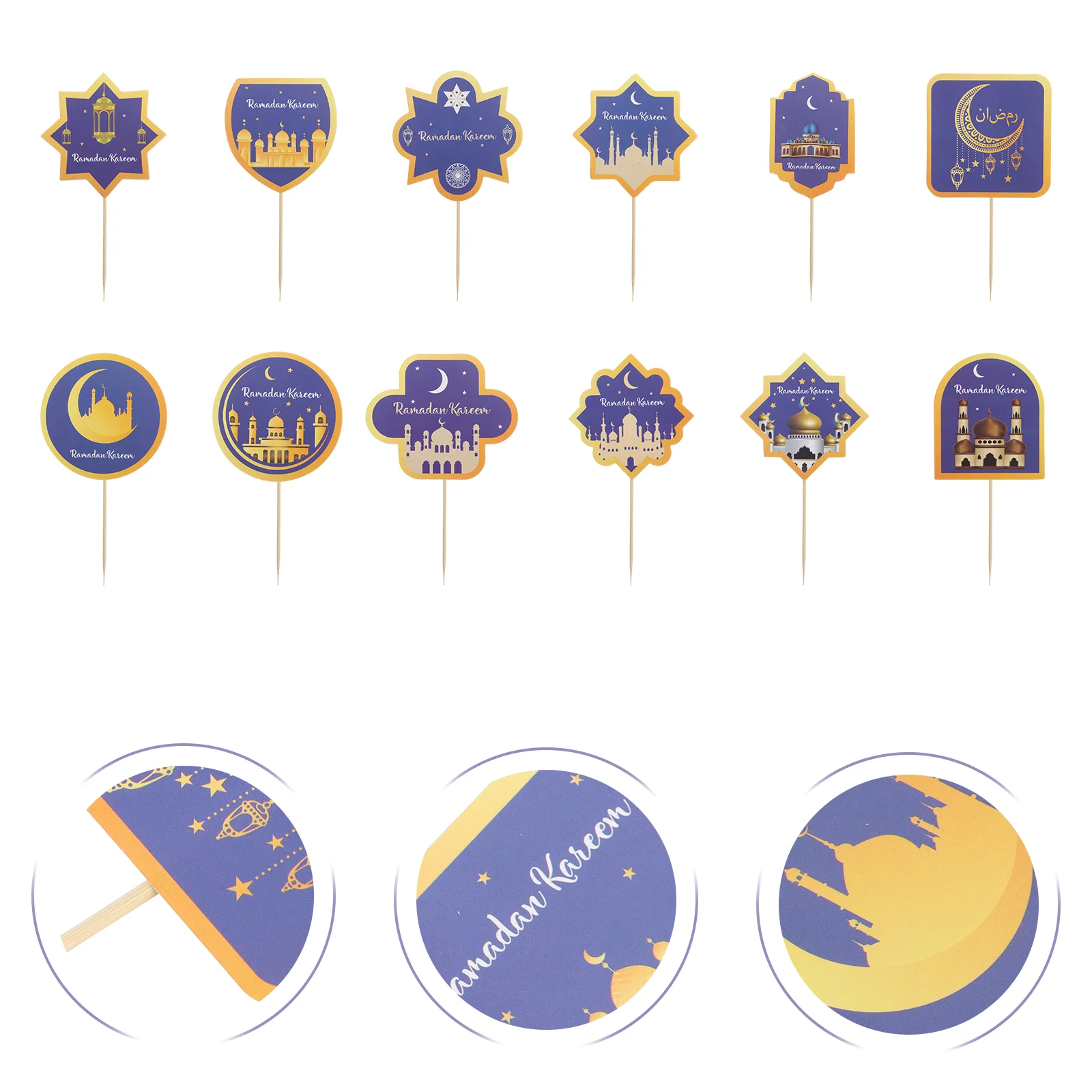 36Pcs Ramadan Kareem Decor Eid Mubarak Decor Ramadan Cake Decorations Islamic Party Decor Eid Cake Decoration
36Pcs Ramadan Kareem Decor Eid Mubarak Decor Ramadan Cake Decorations Islamic Party Decor Eid Cake Decoration