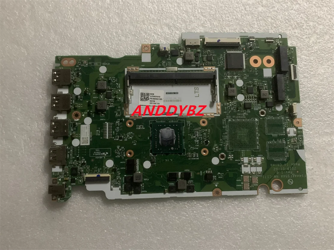 Genuine FS44A/FS54A NM-C171 Laptop Motherboard FOR Lenovo Ideapad S145-15AST Series 5B20S41905 8S5B20S41905 fully tested
Genuine FS44A/FS54A NM-C171 Laptop Motherboard FOR Lenovo Ideapad S145-15AST Series 5B20S41905 8S5B20S41905 fully tested