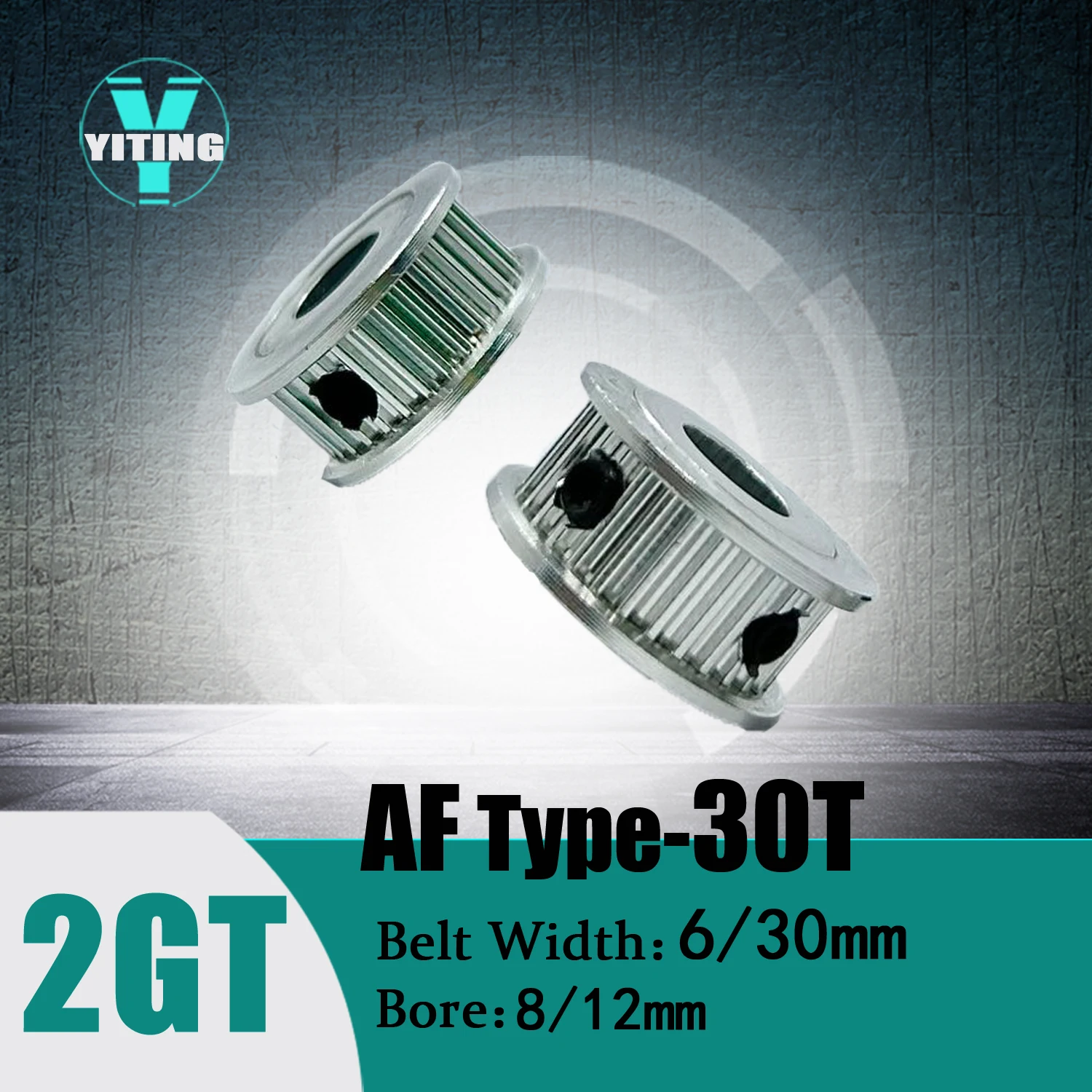 2GT 2M 30 Teeth Timing Pulley Belt Width 6/30mm Bore8/12mm 30T AF Type Tensioning Wheel Idler Synchronous 3D Printer Parts
2GT 2M 30 Teeth Timing Pulley Belt Width 6/30mm Bore8/12mm 30T AF Type Tensioning Wheel Idler Synchronous 3D Printer Parts