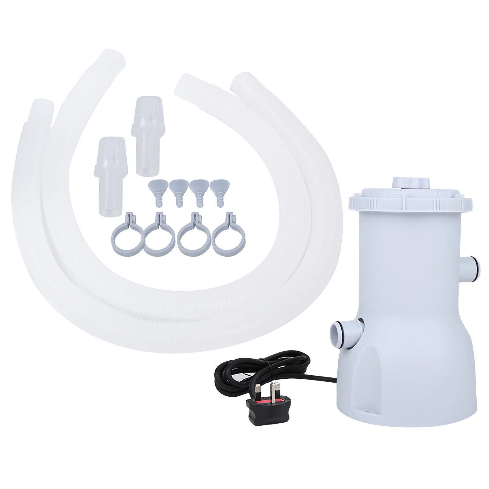 Swimming Pool Pump And Filter Kit EK Plug 250V Electric 530GPH Pump Flow Rate Pool Fish Pond Pump With Filter Replacement
Swimming Pool Pump And Filter Kit EK Plug 250V Electric 530GPH Pump Flow Rate Pool Fish Pond Pump With Filter Replacement