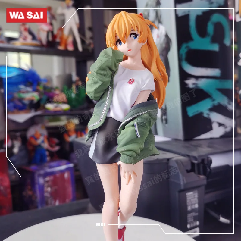 BANDAI Anime EVA Asuka Action Figure Toys Beautiful Girl model Computer decorations
BANDAI Anime EVA Asuka Action Figure Toys Beautiful Girl model Computer decorations