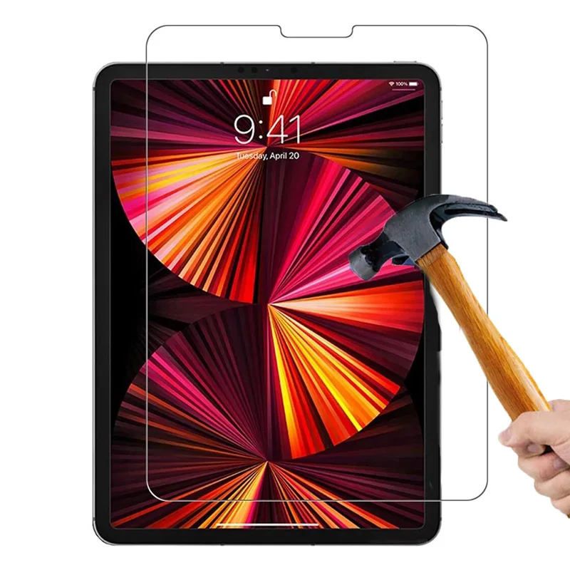

9H Hardness Tempered Glass For iPad Pro 11 inch A2301 A2459 A2228 Screen Protector Explosion Proof HD Clear Protective Film