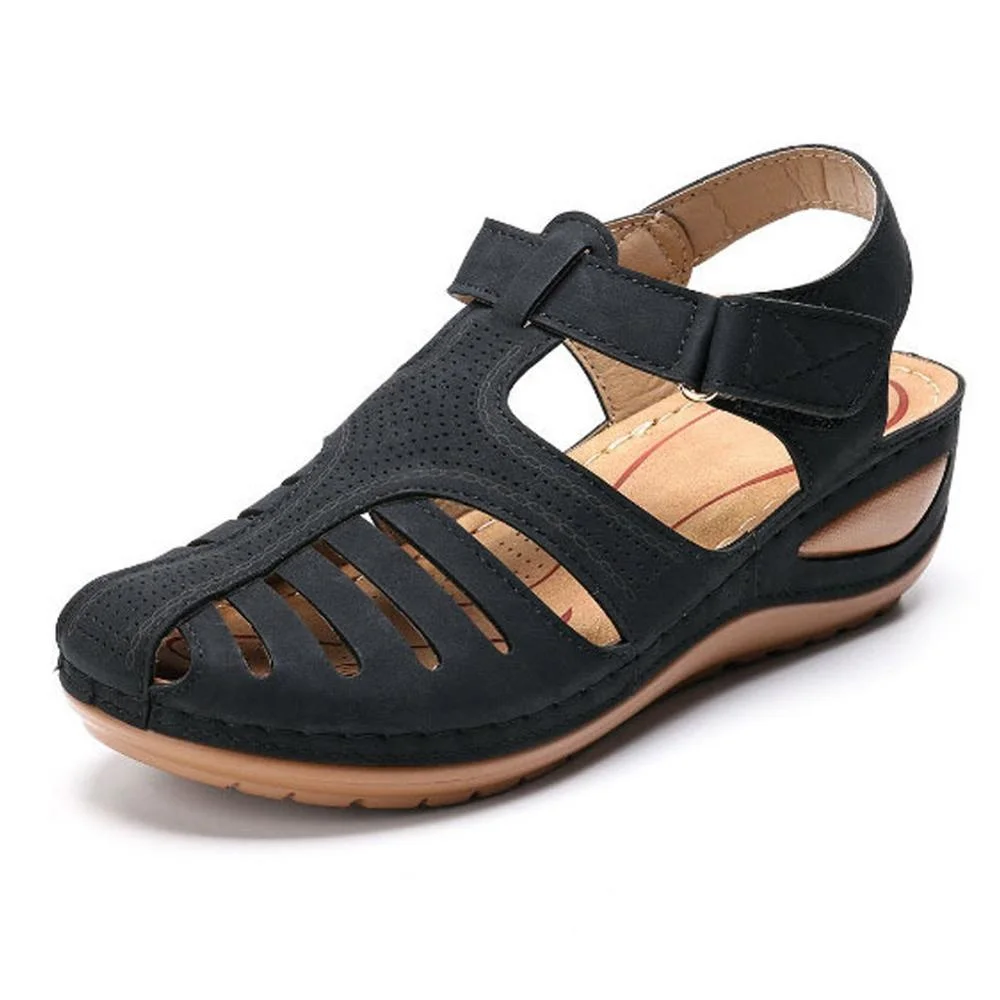 2023fashion Summer Women Shoes Sandals Hollow Round Toe Shoes Wedge Summer Female Shoes Comfortable Beach Ladies Hook Loop Shoes
2023fashion Summer Women Shoes Sandals Hollow Round Toe Shoes Wedge Summer Female Shoes Comfortable Beach Ladies Hook Loop Shoes