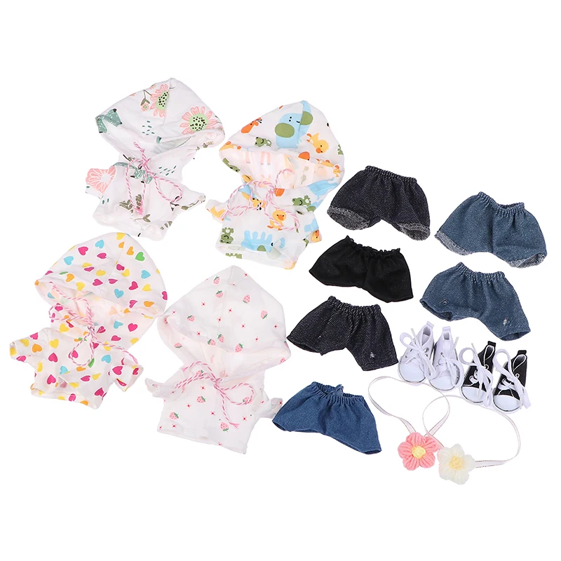 NEW 20cm cotton Replaceable clothes Doll Tiger pattern Winter coat pants shoes Sean Xiao Clothes Children's Christmas gifts
NEW 20cm cotton Replaceable clothes Doll Tiger pattern Winter coat pants shoes Sean Xiao Clothes Children's Christmas gifts