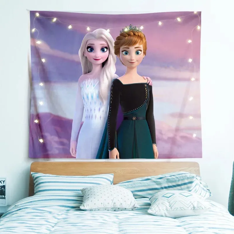 Disney Princess Elsa Tapestry Room Decor Wall Tapestry Wall Hanging Tapestrys for Child Room Wall Art Home Decoration
Disney Princess Elsa Tapestry Room Decor Wall Tapestry Wall Hanging Tapestrys for Child Room Wall Art Home Decoration