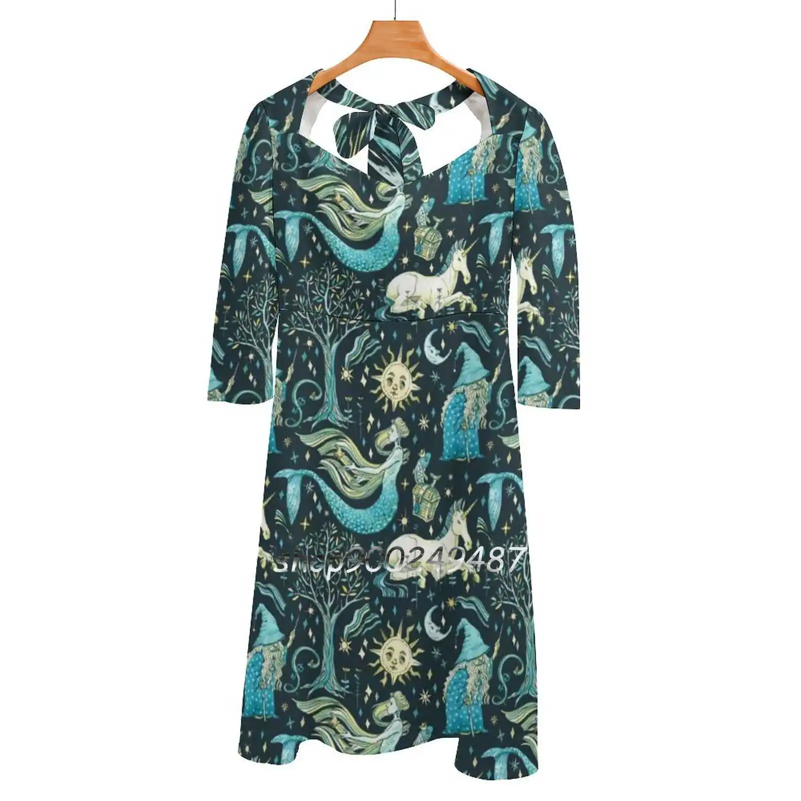 

Хорошие старые сказочные вечерние платья миди пикантное Платье женское милое цельнокроеное платье Корейская сказочная юбка