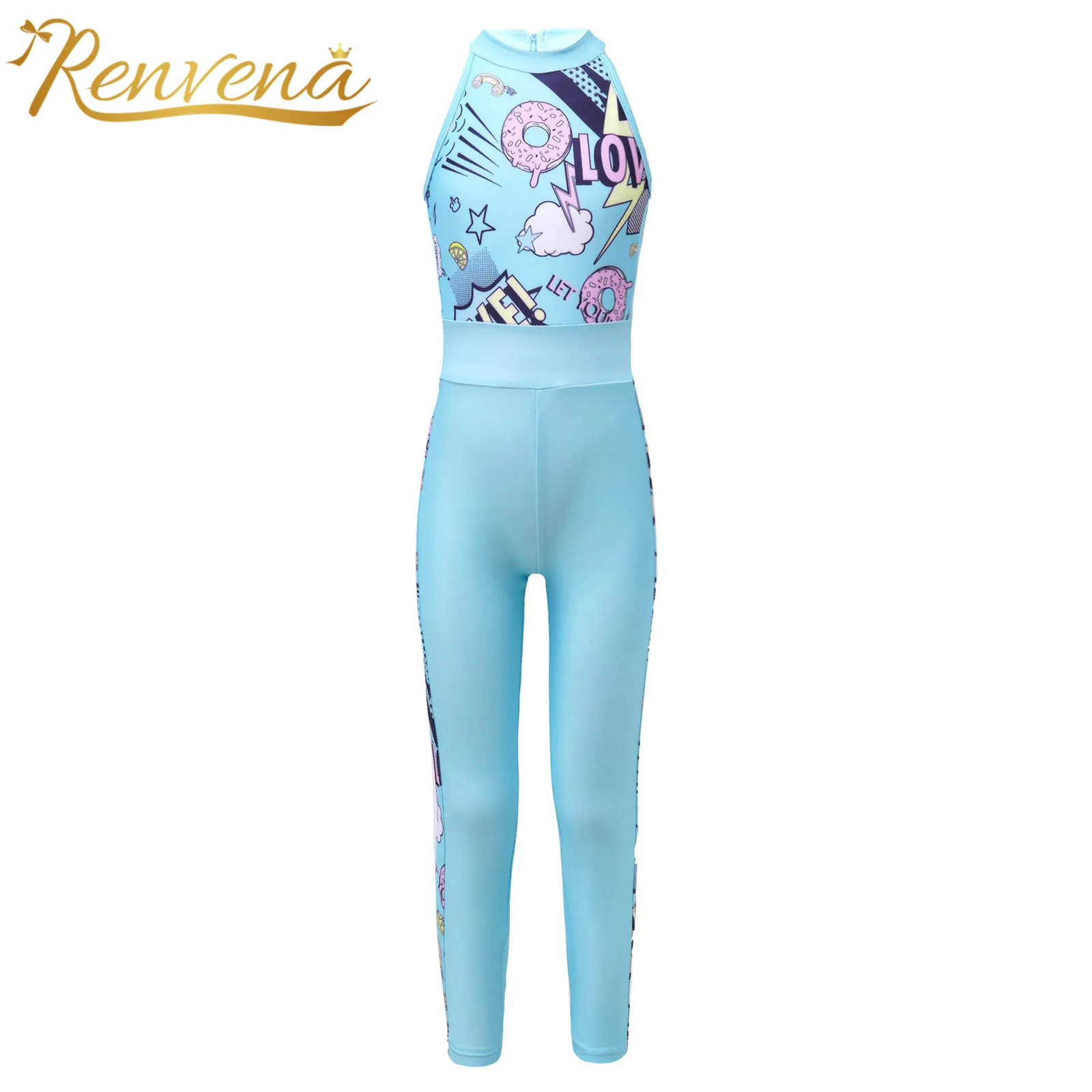 Kids Girls Ballet Gymnastics Leotard Ballerina Children Dance Jumpsuits Sleeveless High Waist Pants Stretchy Sport Jumpsuit
Kids Girls Ballet Gymnastics Leotard Ballerina Children Dance Jumpsuits Sleeveless High Waist Pants Stretchy Sport Jumpsuit