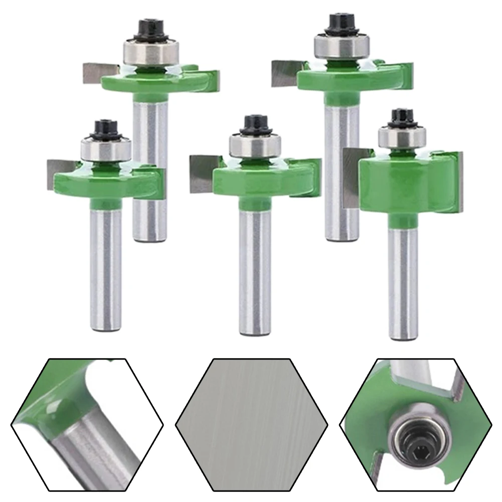 T-Slot Milling Cutter 8mm Shank Router Bit With Bearing Cnc 5/6.35/7.94/9.52/16mm For Workshop Woodworking Power Tools
T-Slot Milling Cutter 8mm Shank Router Bit With Bearing Cnc 5/6.35/7.94/9.52/16mm For Workshop Woodworking Power Tools