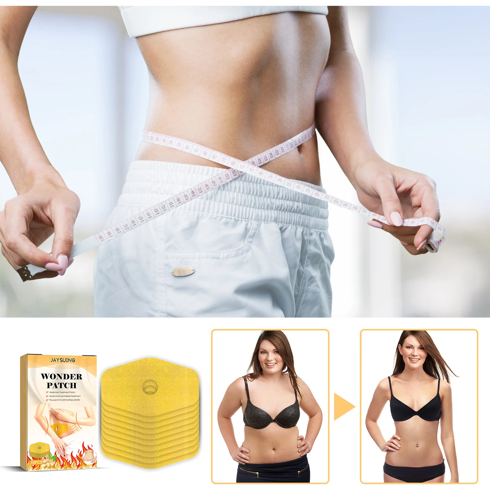 10Pcs Slim Patch Weight Loss Fat Burning Body Belly Waist Losing Weight Cellulite Fat Burner Sticker Slimming Products
10Pcs Slim Patch Weight Loss Fat Burning Body Belly Waist Losing Weight Cellulite Fat Burner Sticker Slimming Products