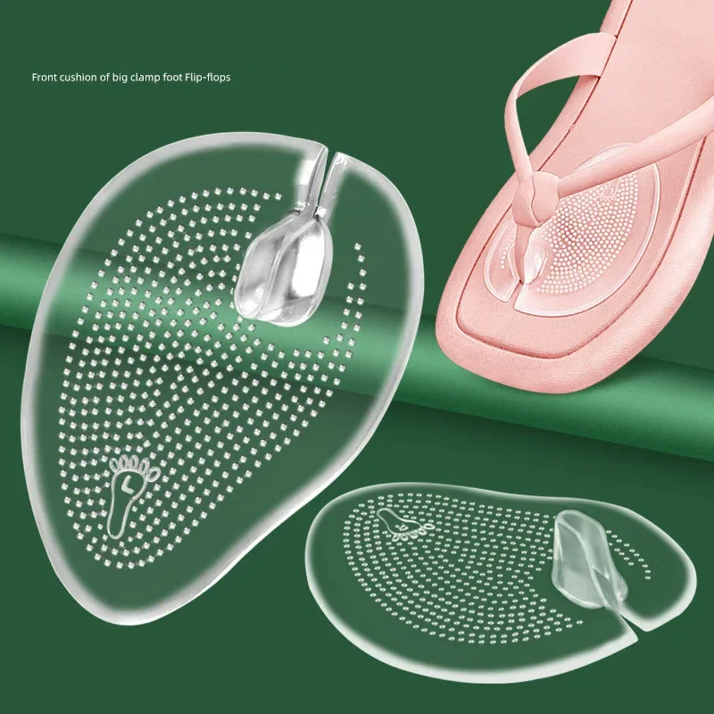 1 Pair Self-adhesive Forefoot Pad Transparent Gel Shoes Inserts Cushion Flip Flop Sandal Toe Separator Non-slip Silicon Shoe Pad
1 Pair Self-adhesive Forefoot Pad Transparent Gel Shoes Inserts Cushion Flip Flop Sandal Toe Separator Non-slip Silicon Shoe Pad