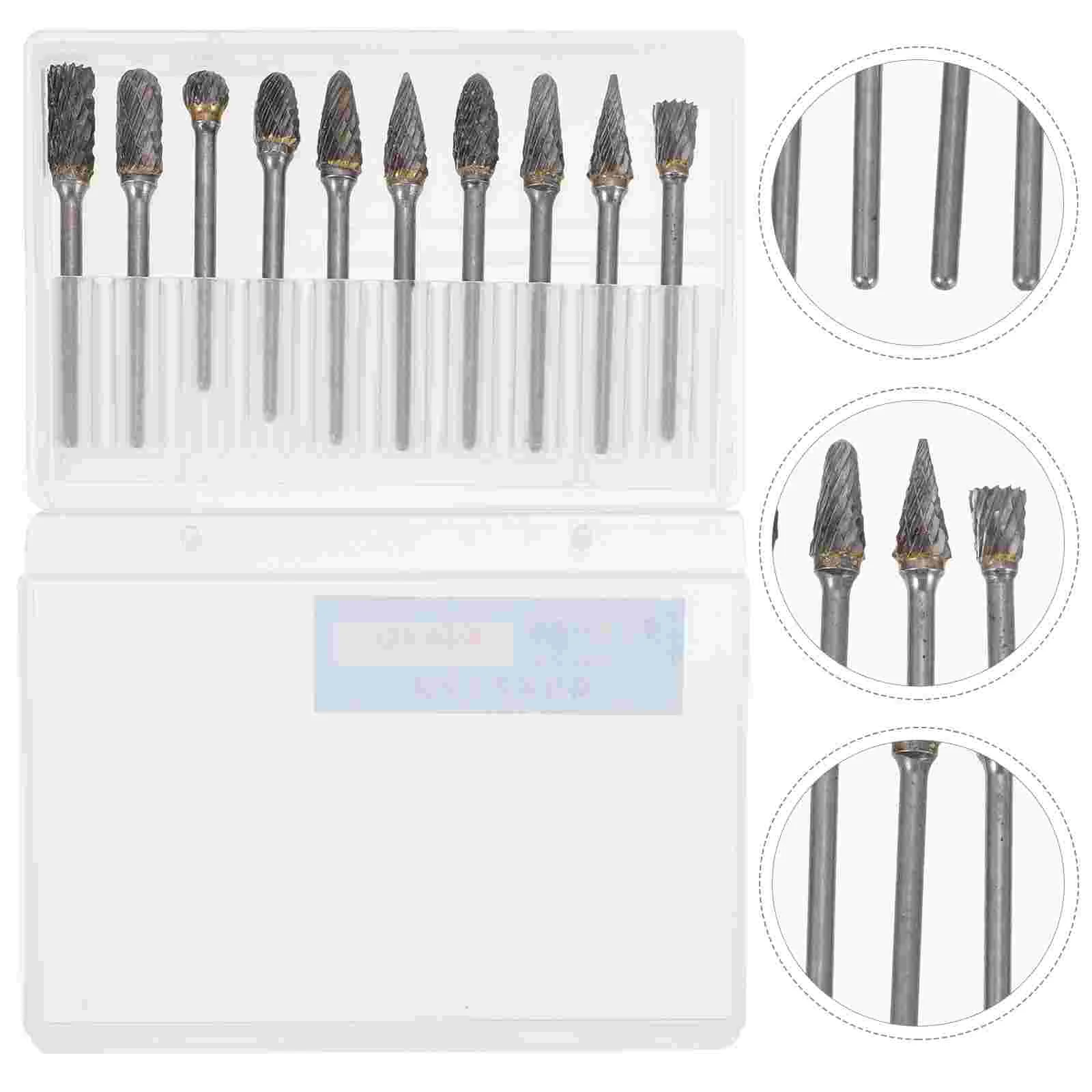 1 Set 10pcs Steel File Set Grinder Double-groove Steel Electric Rotary Files
1 Set 10pcs Steel File Set Grinder Double-groove Steel Electric Rotary Files