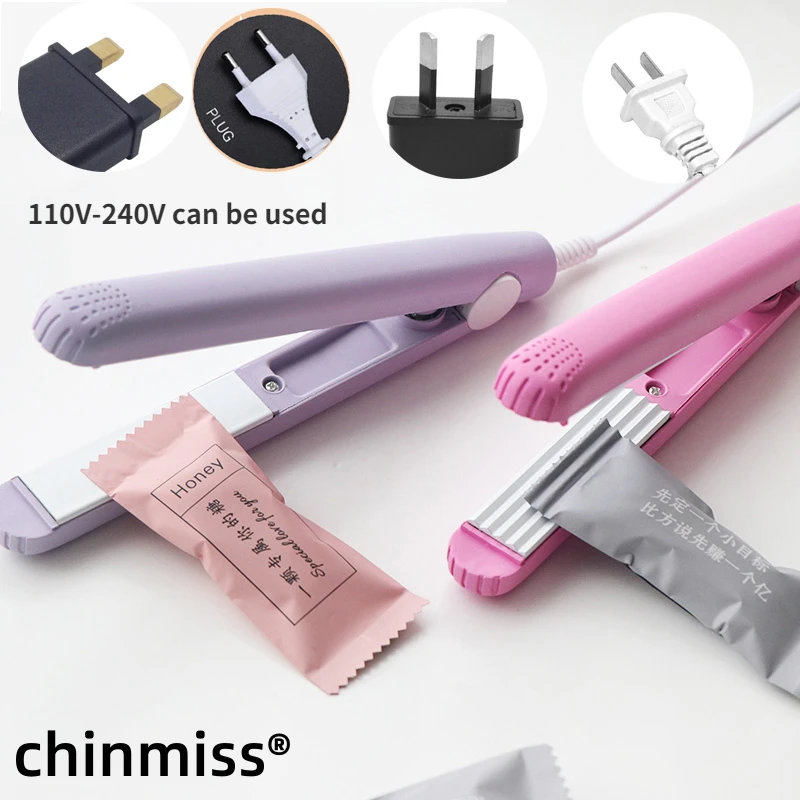 Mini Portable Heat Sealing Machine Food Vacuum Sealer Seal Packing Plastic Impulse Sealer Household Bag Clips Handheld
Mini Portable Heat Sealing Machine Food Vacuum Sealer Seal Packing Plastic Impulse Sealer Household Bag Clips Handheld