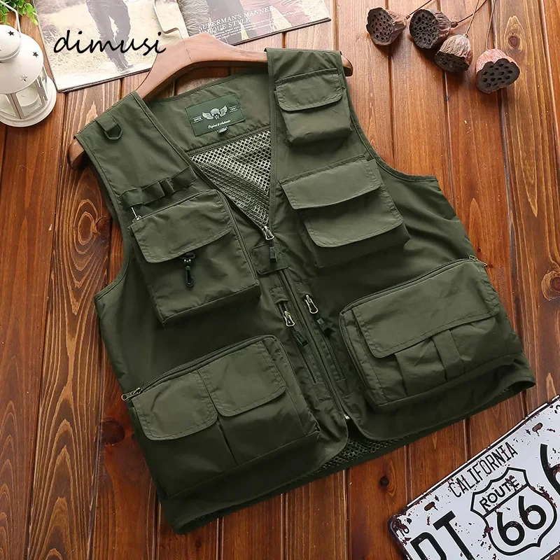 2023NEW Mens Vests Quick Dry Breathable Multi Pocket Mesh Vest Sleeveless Jackets Man Tactical Outwear Windreaker Waistcoats 7XL
2023NEW Mens Vests Quick Dry Breathable Multi Pocket Mesh Vest Sleeveless Jackets Man Tactical Outwear Windreaker Waistcoats 7XL